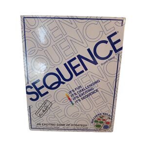 NIP Sequence Game of Strategy Challenge Fun Family Board Game‎ #8002 Sealed 1995